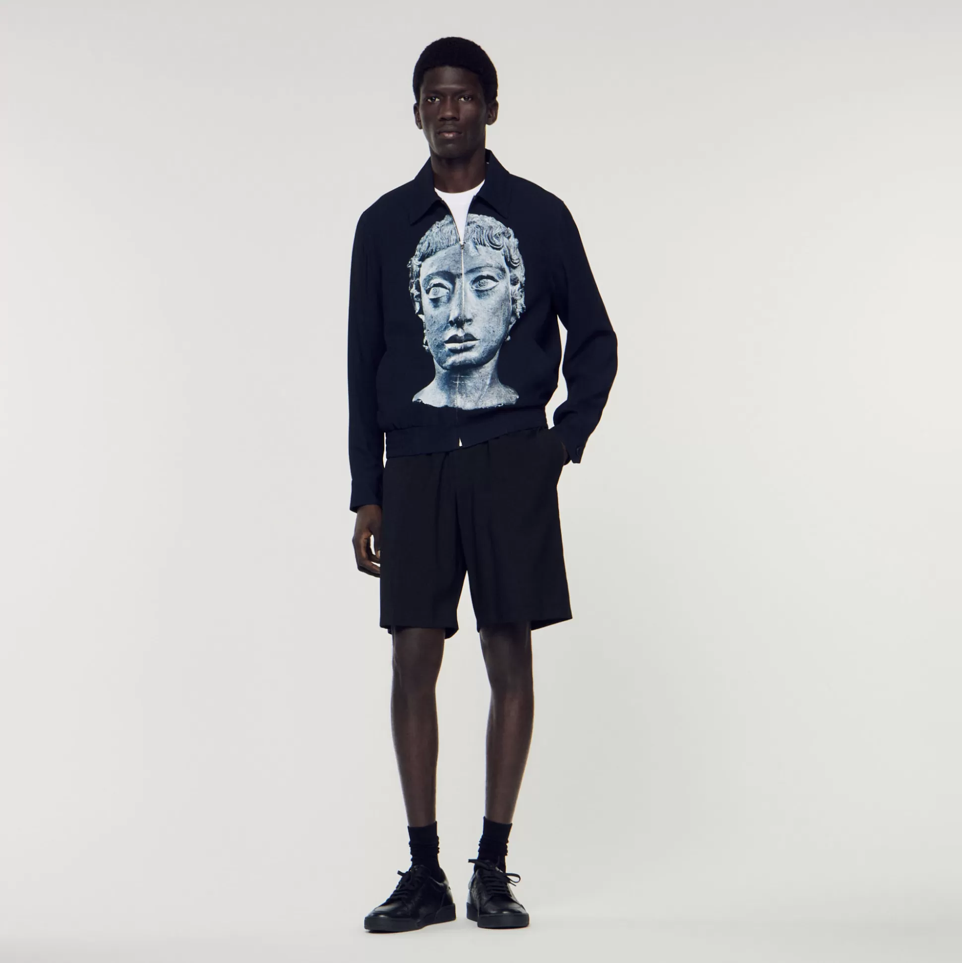 Flash Sale Blouson Imprimé Statue Homme Manteaux & Blousons