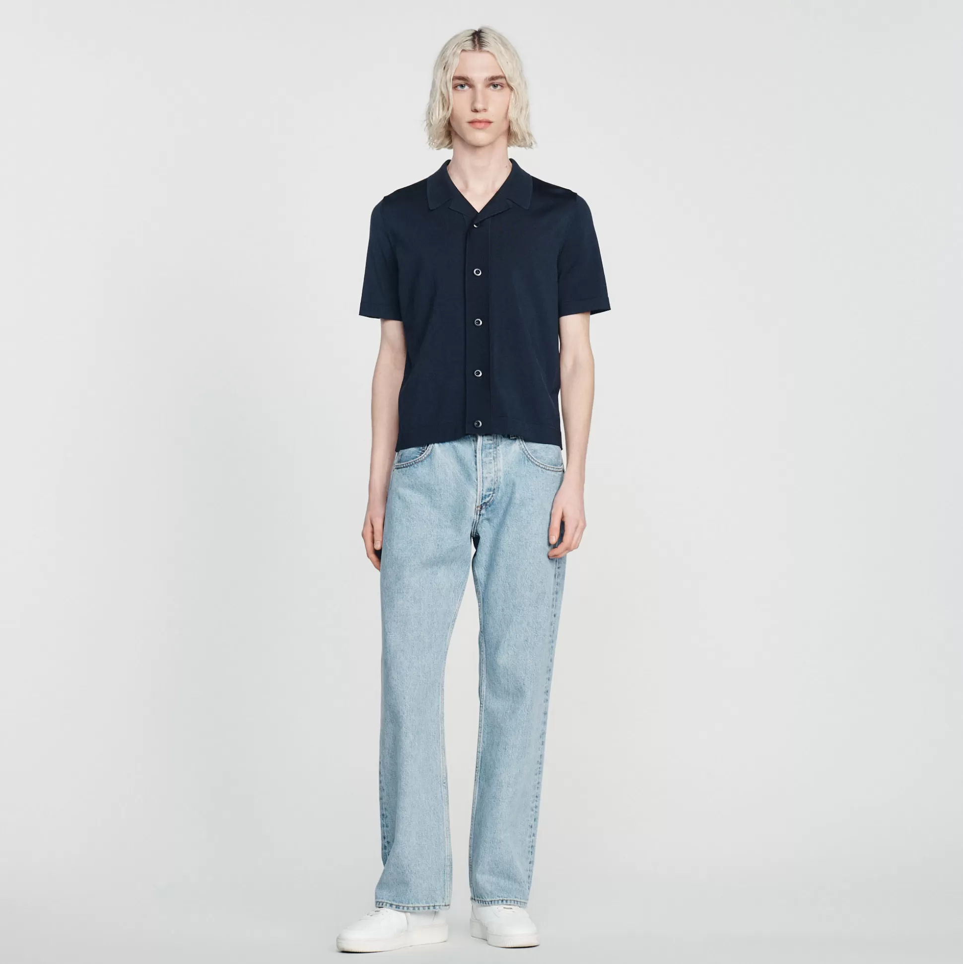 Sale Chemise À Manches Courtes Homme Pulls & Gilets
