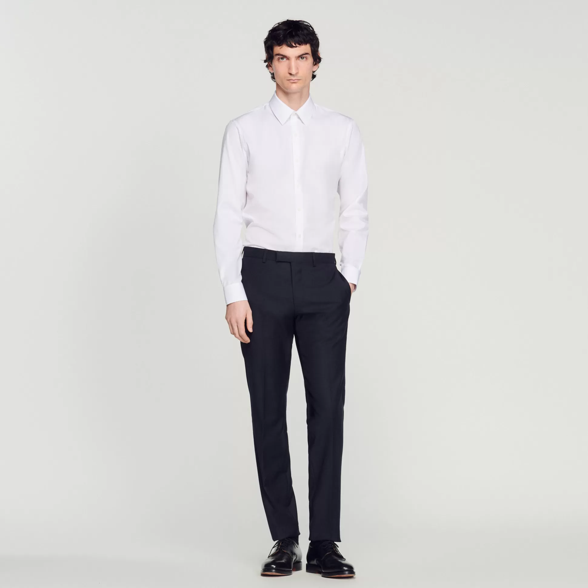 Sale Chemise Coupe Classique En Coton Homme Chemises