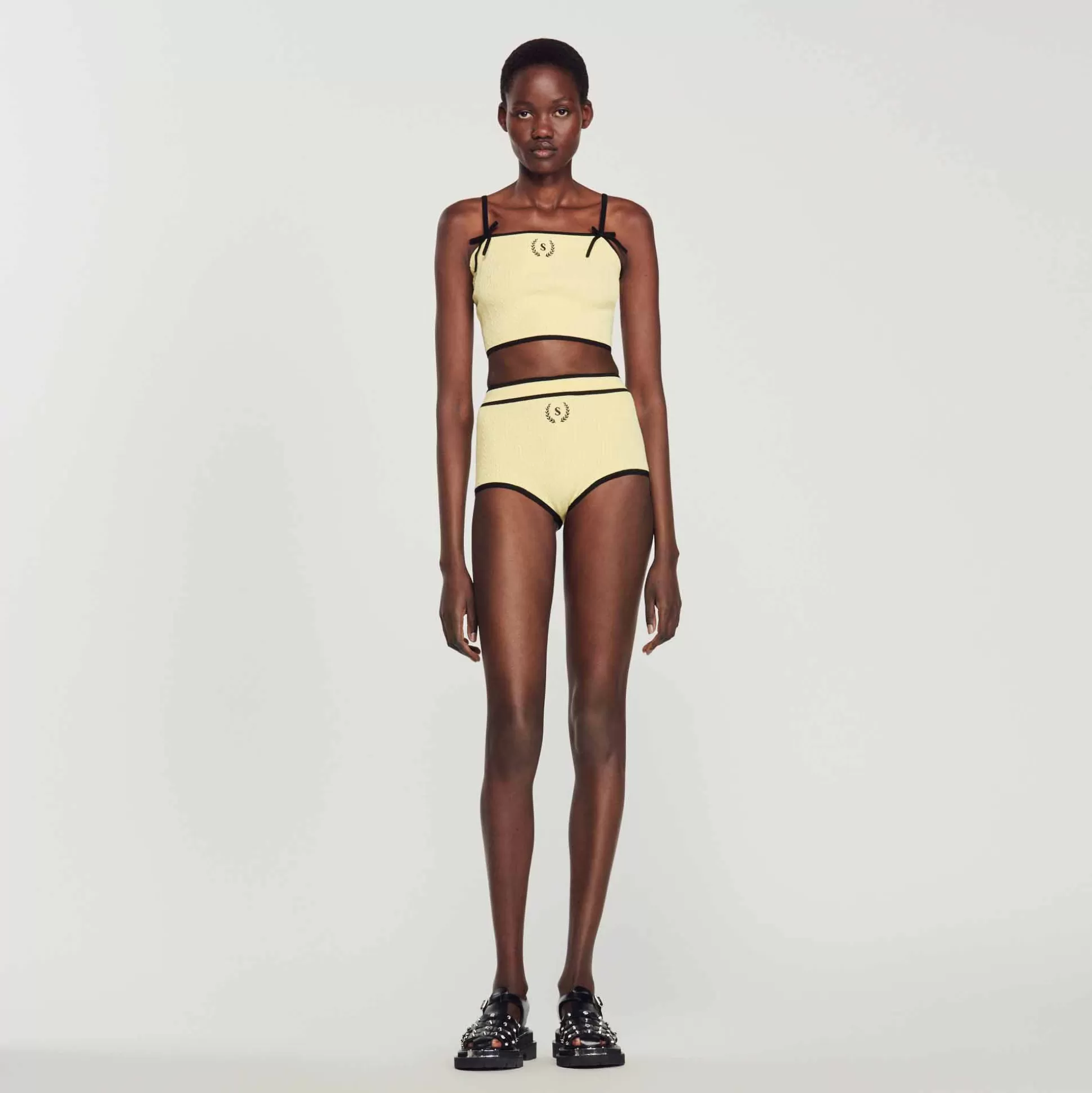 Store Culotte En Maille Femme Jupes & Shorts