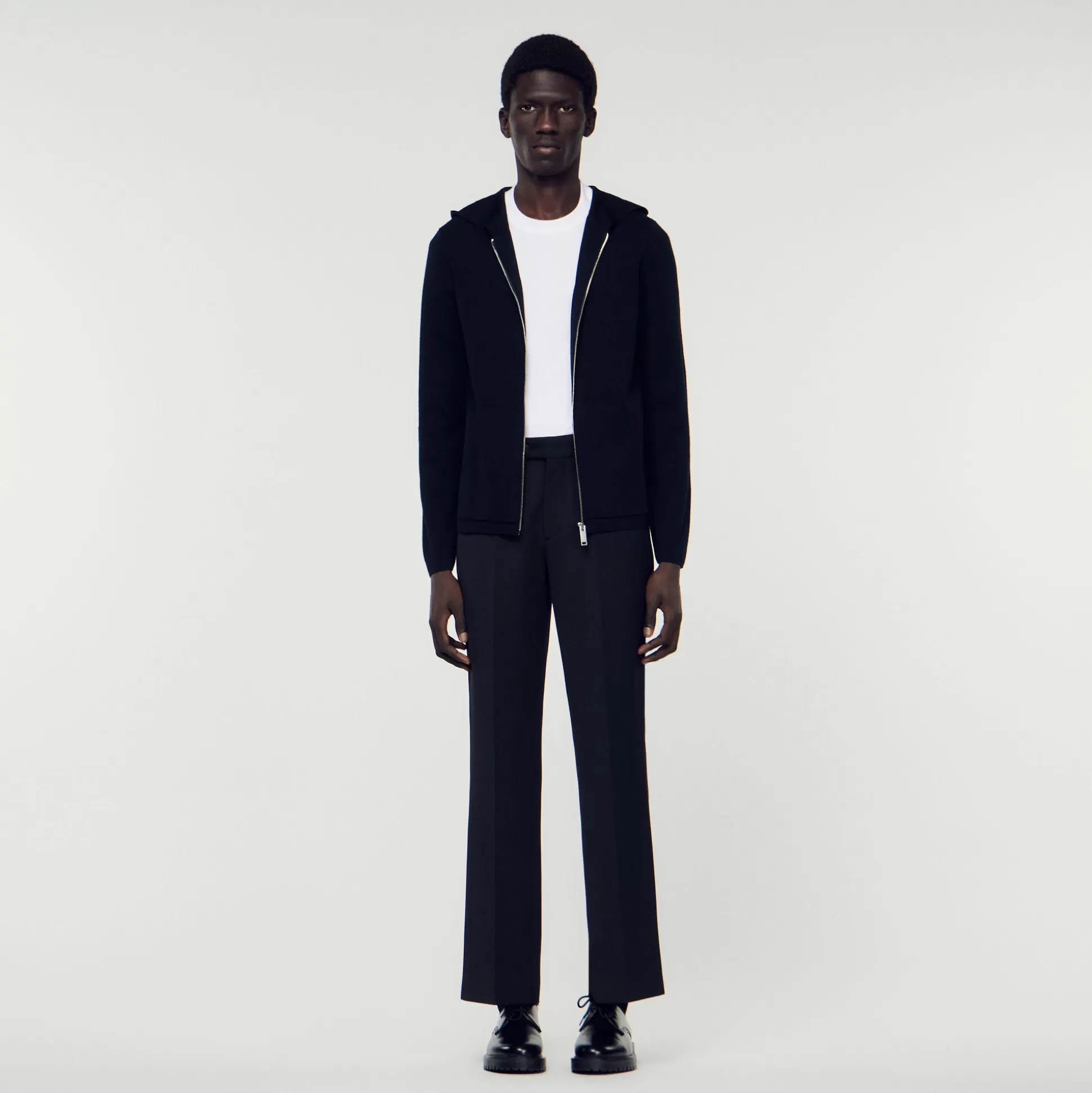 Store Gilet Zippé Avec Capuche Homme Pulls & Gilets