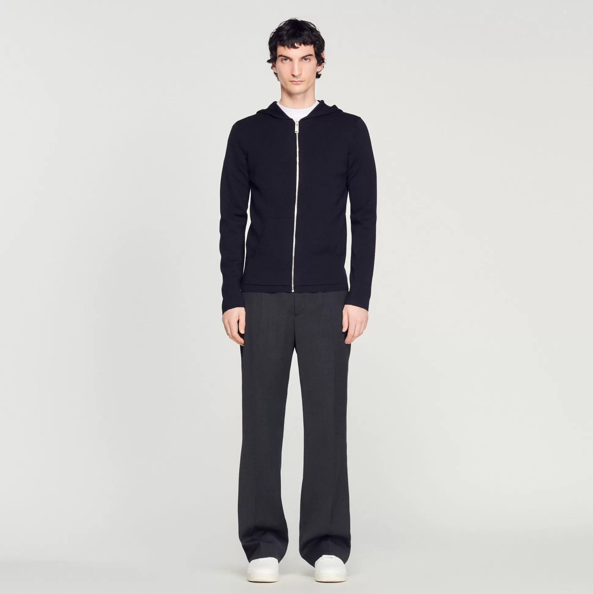 Online Gilet Zippé Avec Capuche Homme Pulls & Gilets