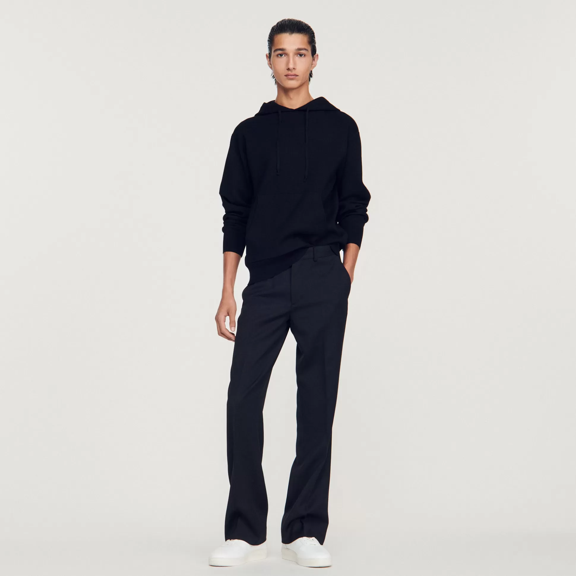 Hot Hoodie En Maille Tricotée Homme Pulls & Gilets