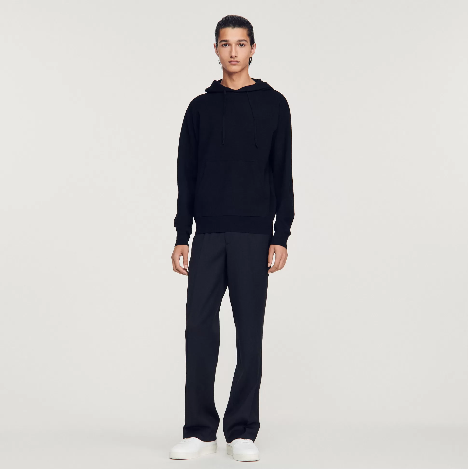 Hot Hoodie En Maille Tricotée Homme Pulls & Gilets