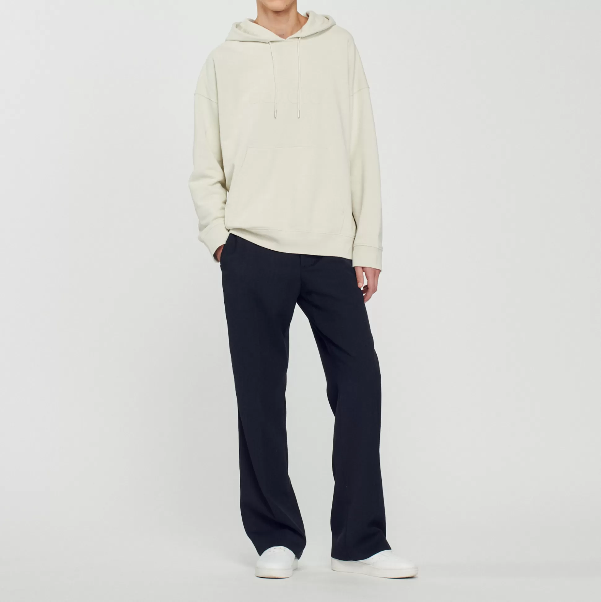 Online Hoodie Oversize À Logo Homme Sweats & Joggings