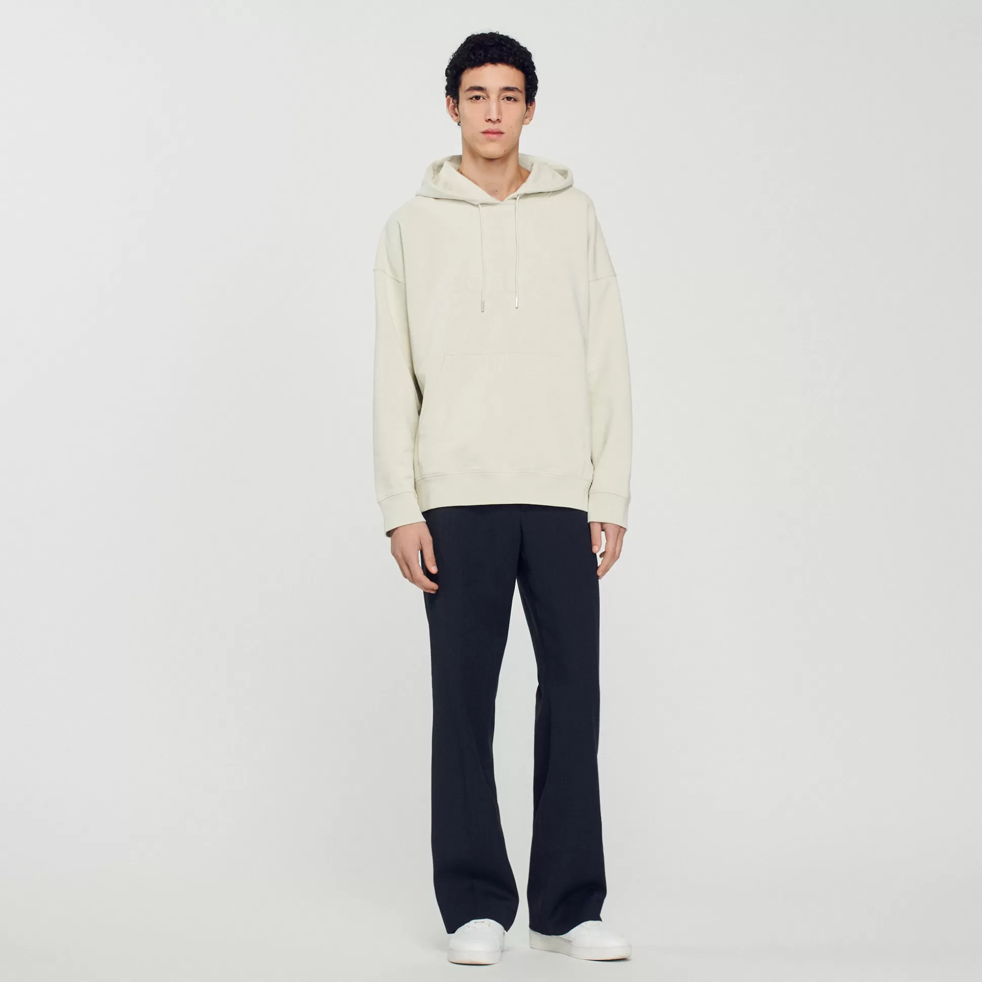 Online Hoodie Oversize À Logo Homme Sweats & Joggings