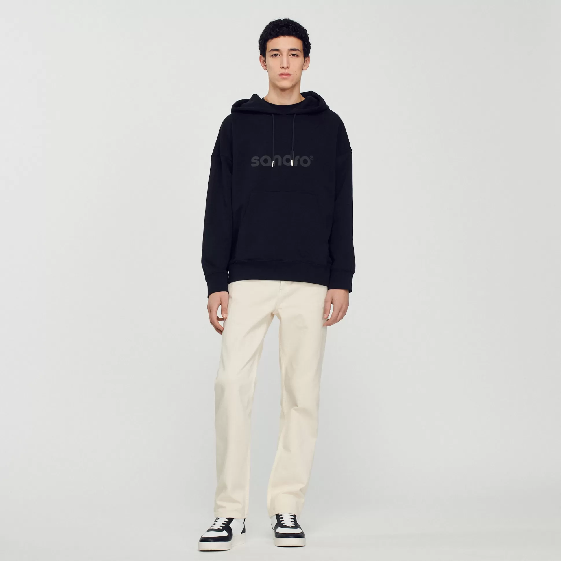 Discount Hoodie Oversize À Logo Homme Sweats & Joggings