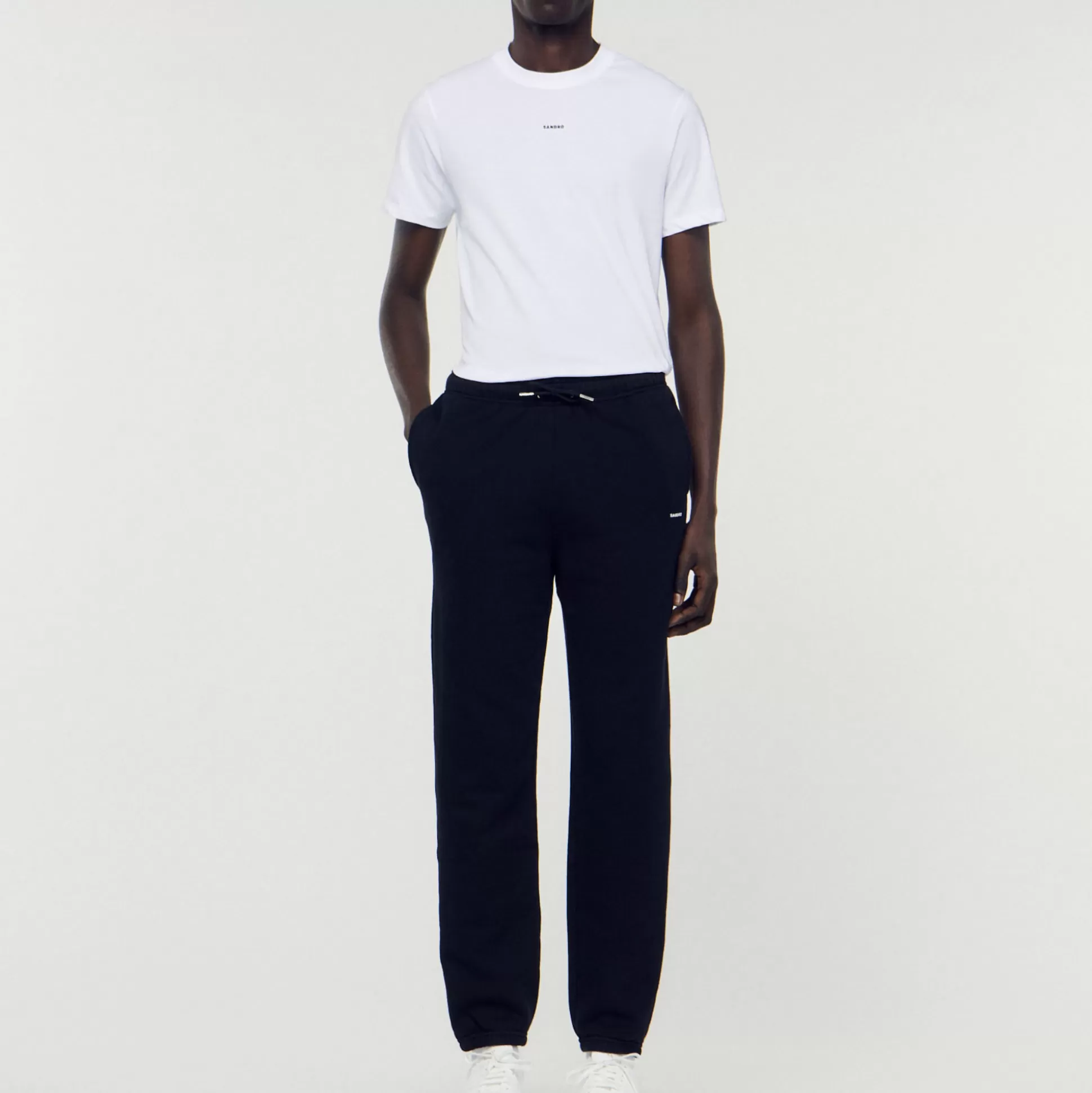 Store Jogging Molletonné Brodé Homme Sweats & Joggings