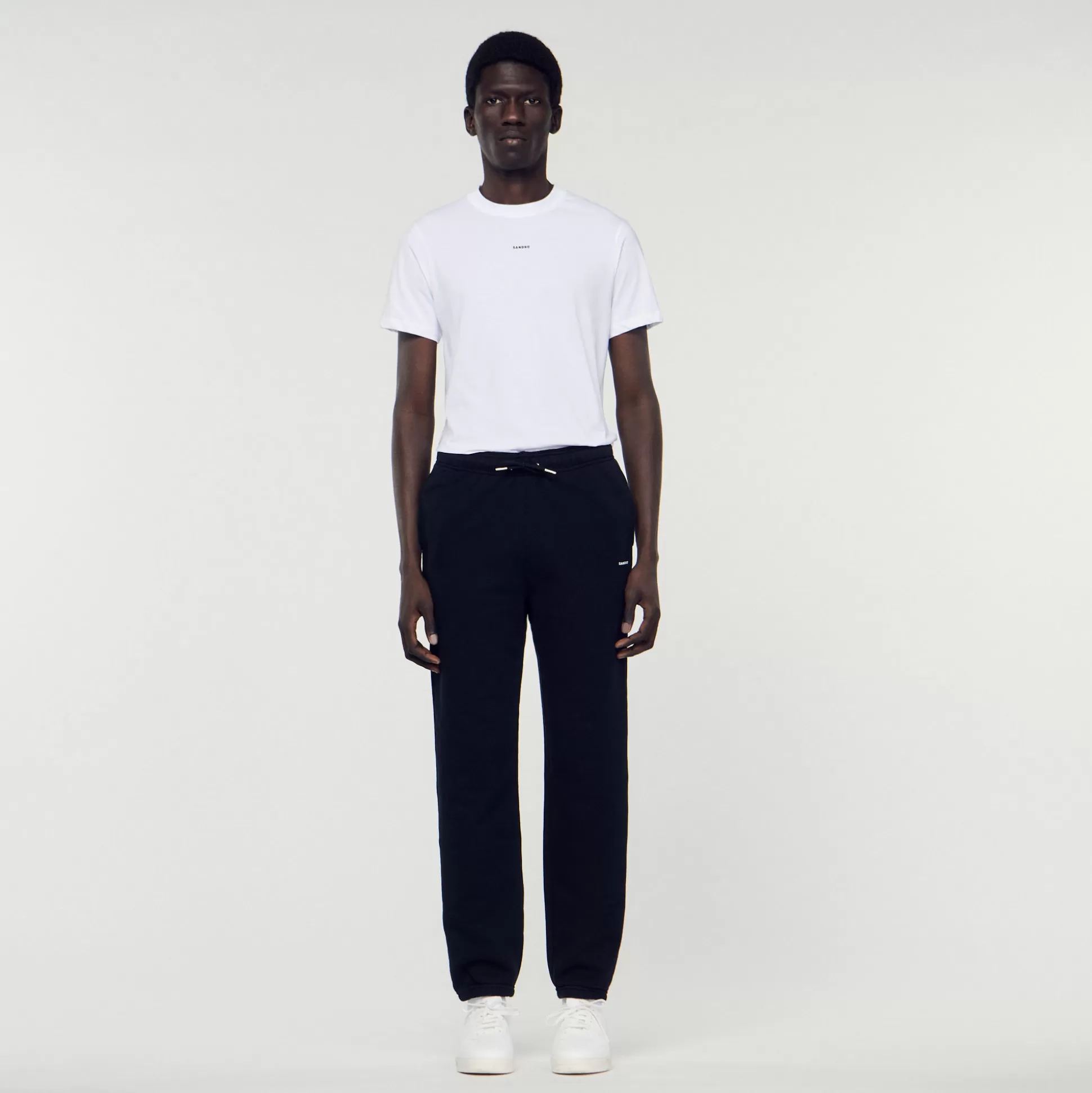 Store Jogging Molletonné Brodé Homme Sweats & Joggings