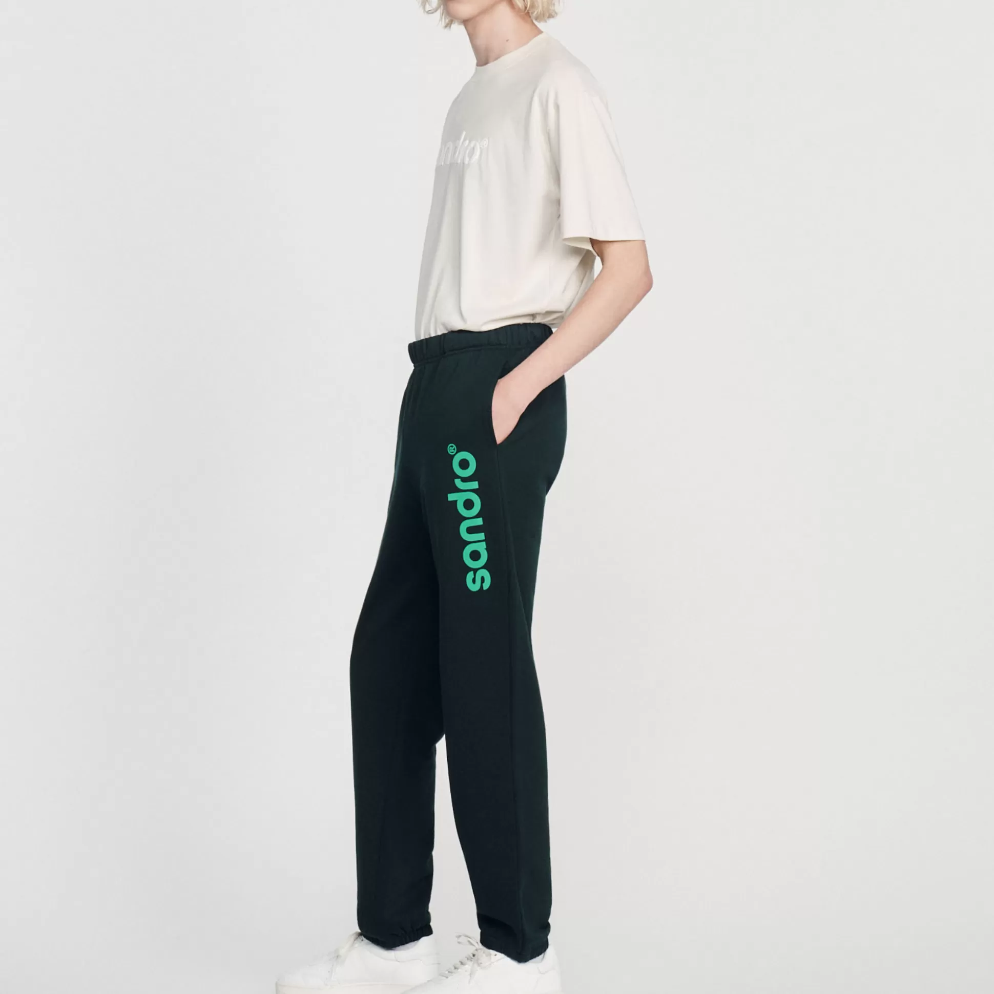 Cheap Jogging Oversize À Logo Homme Sweats & Joggings