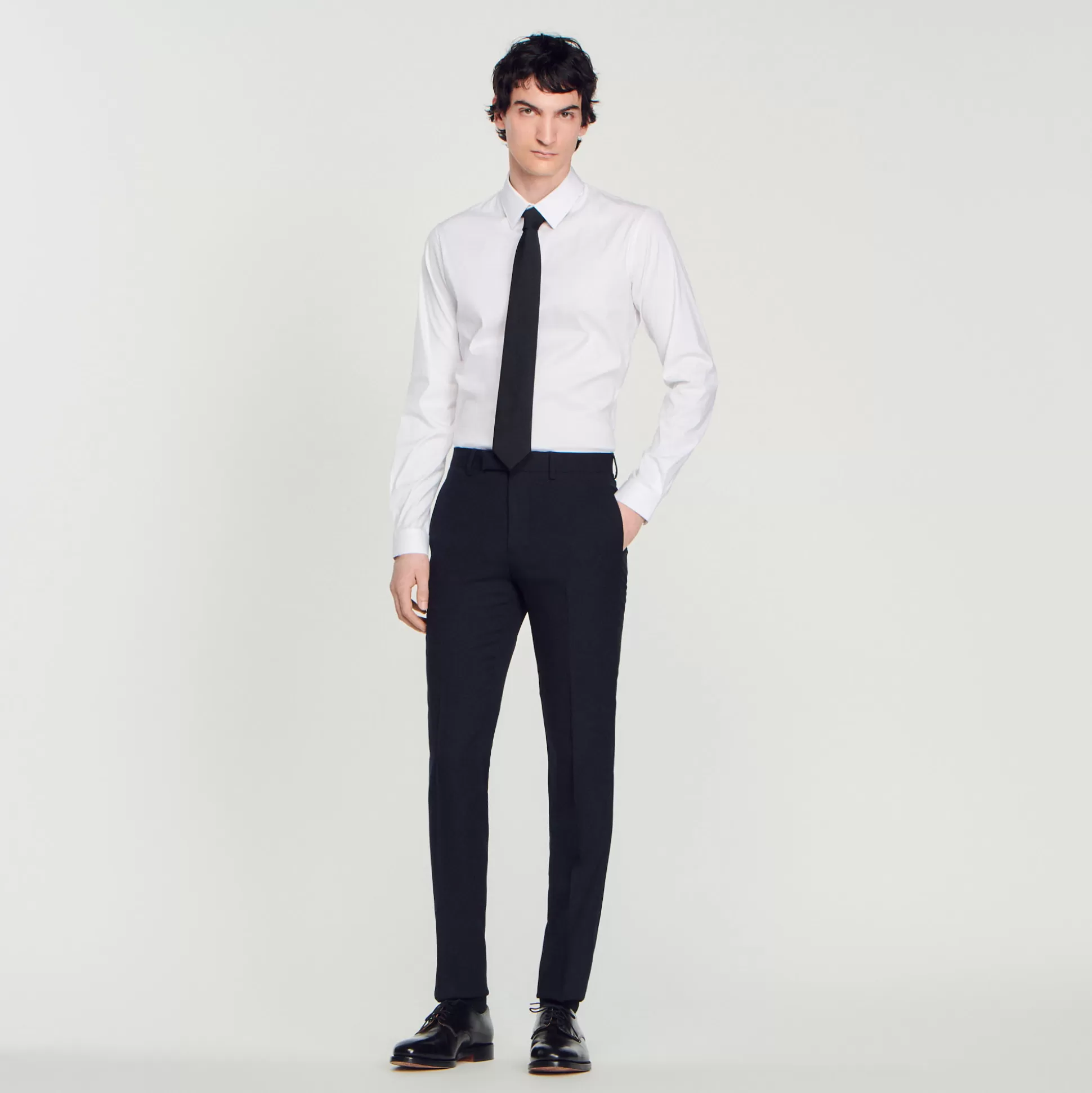 Store Pantalon De Costume En Laine Homme Pantalons & Shorts