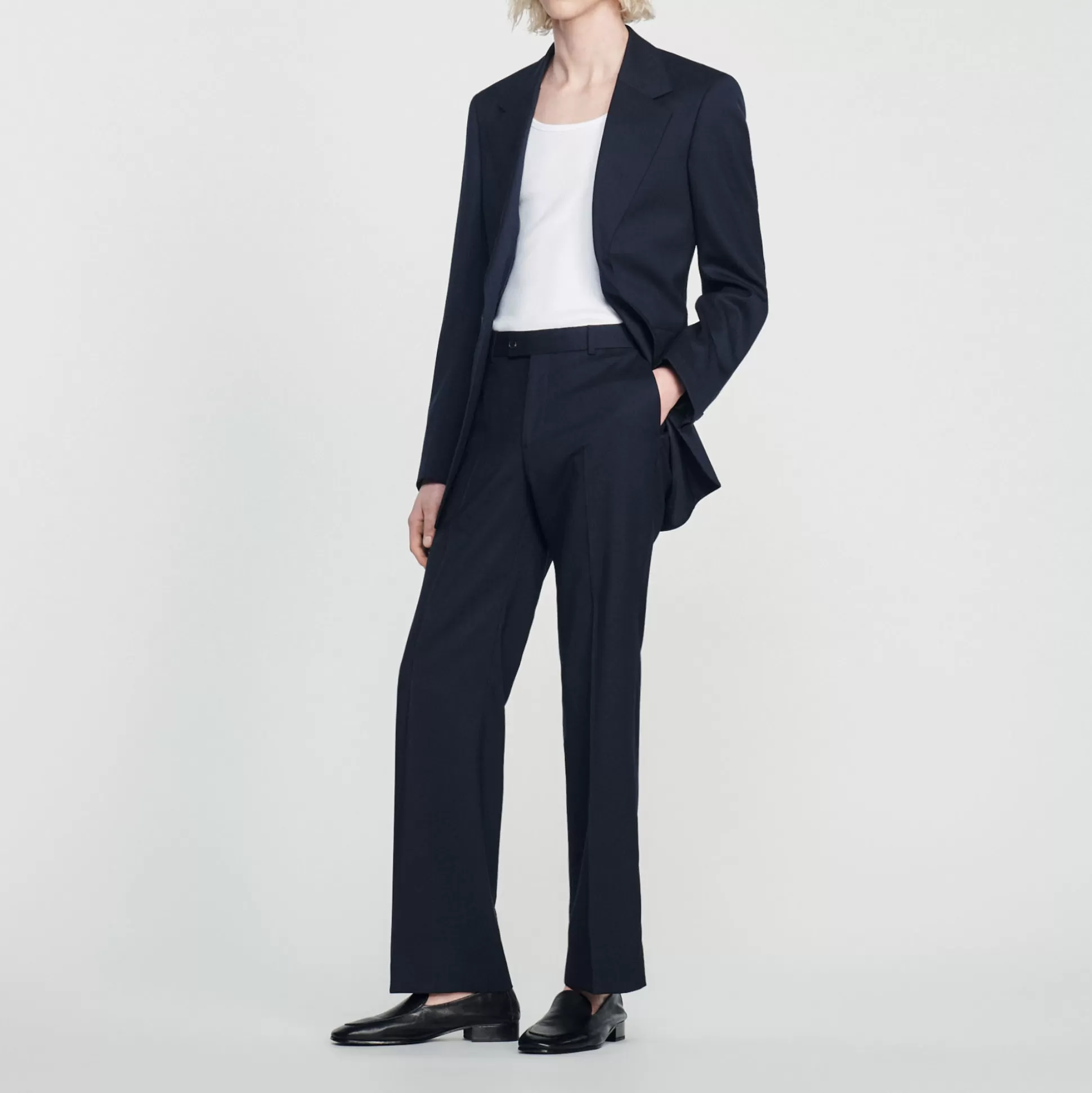 Store Pantalon De Costume En Laine Homme Pantalons & Shorts