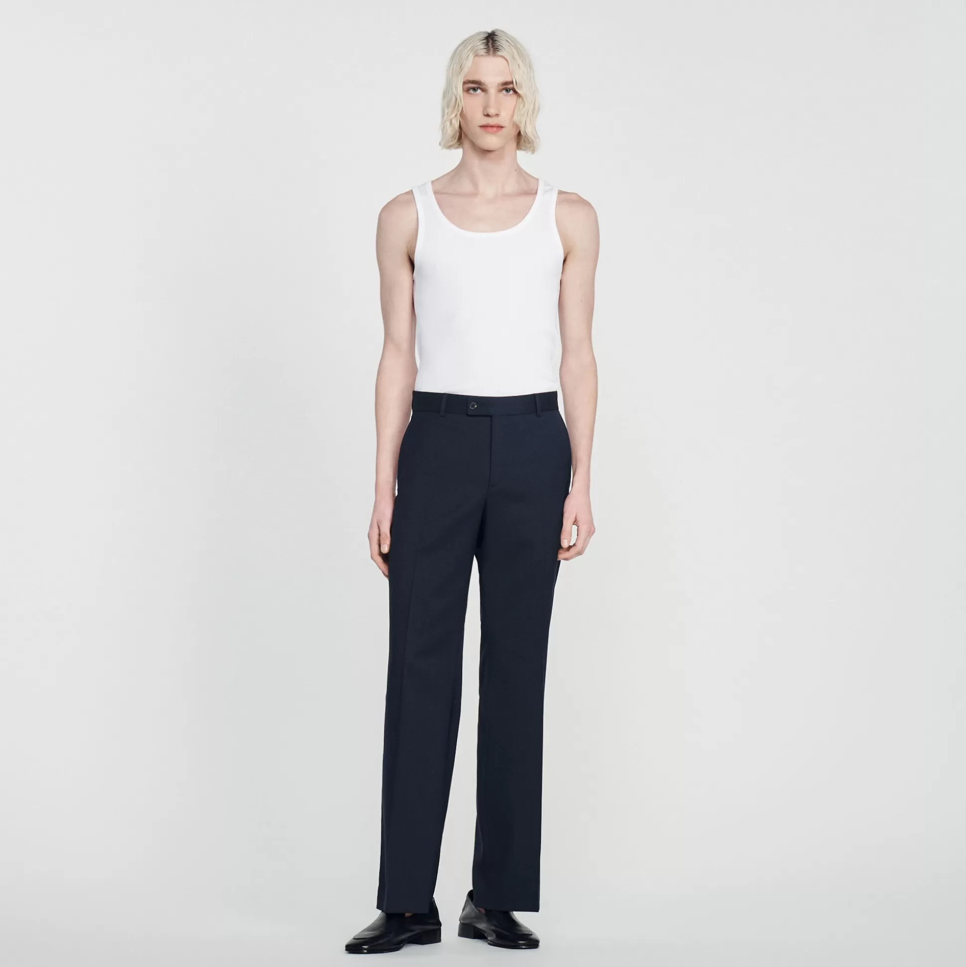 Store Pantalon De Costume En Laine Homme Pantalons & Shorts