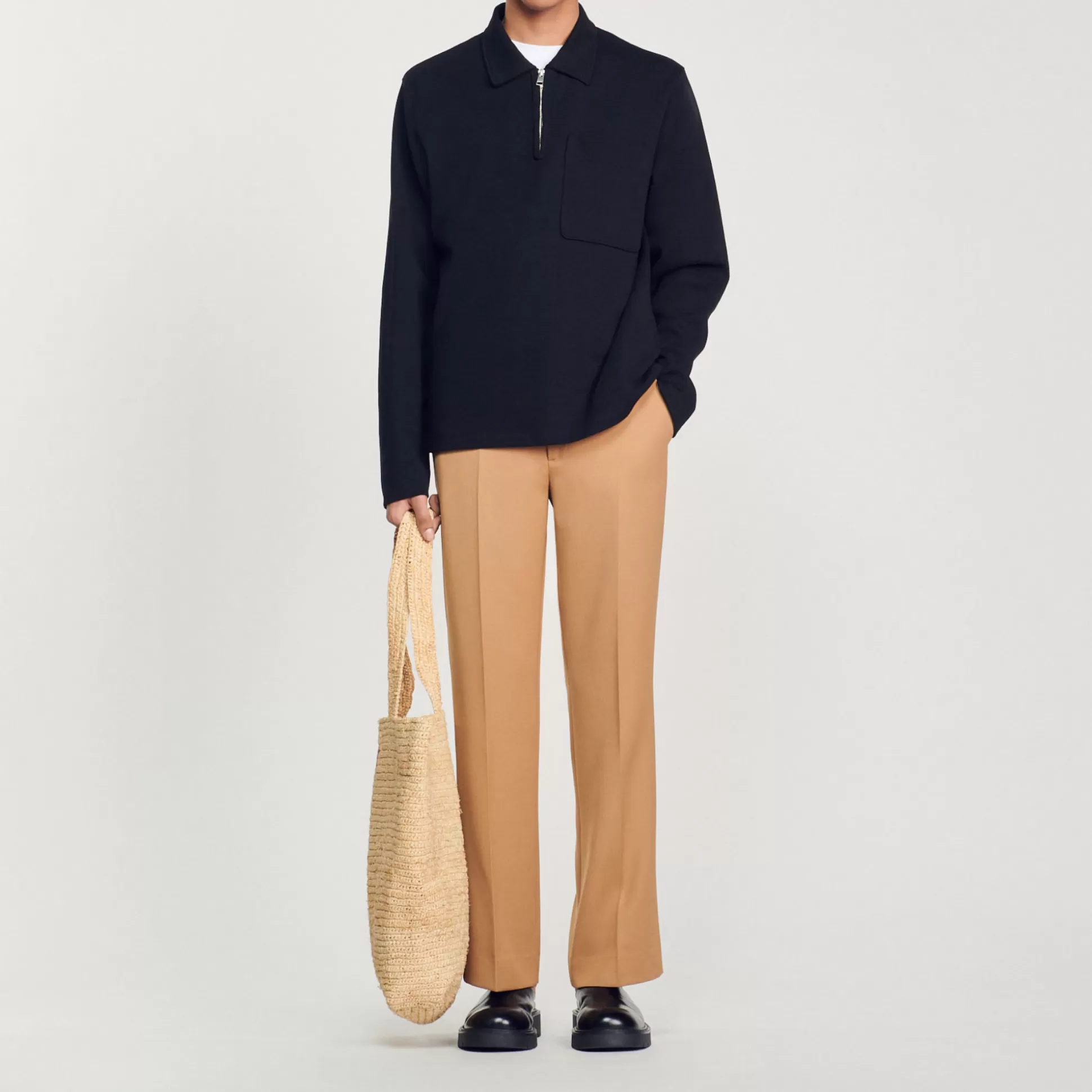 Clearance Polo Zippé Homme Sweats & Joggings