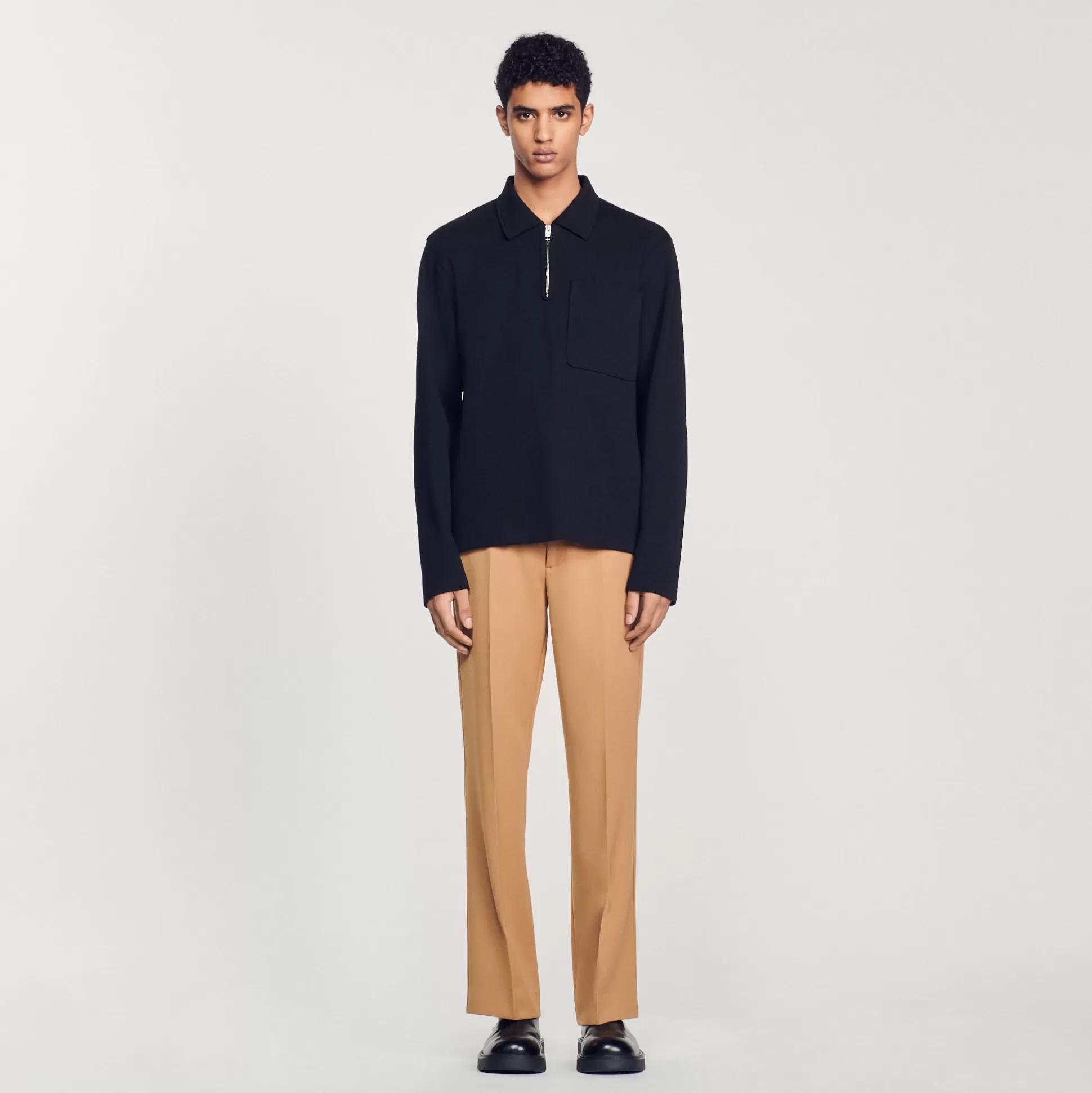 Clearance Polo Zippé Homme Sweats & Joggings