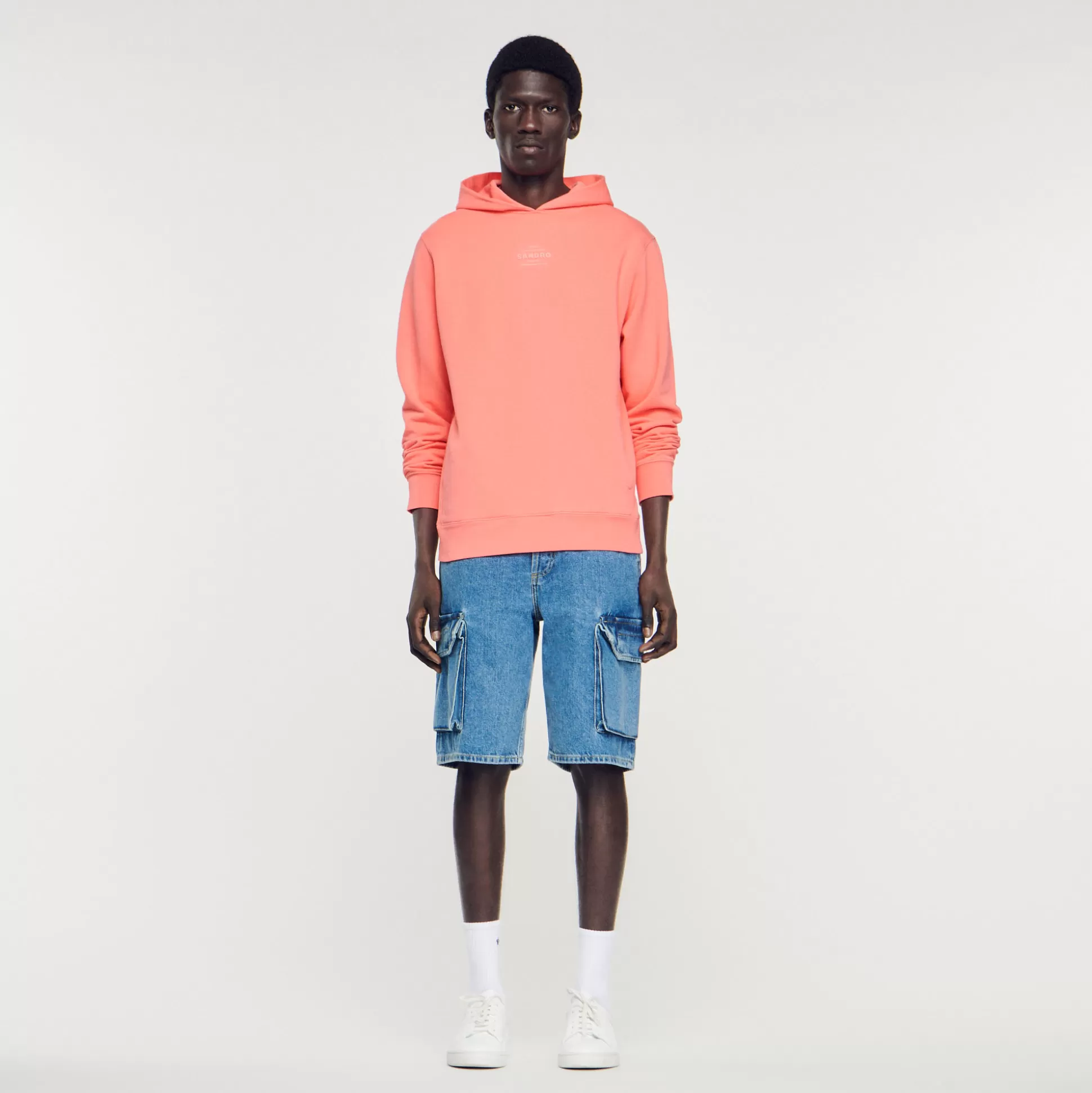 Flash Sale Sweat Hoodie Logo Rubber Homme Sweats & Joggings