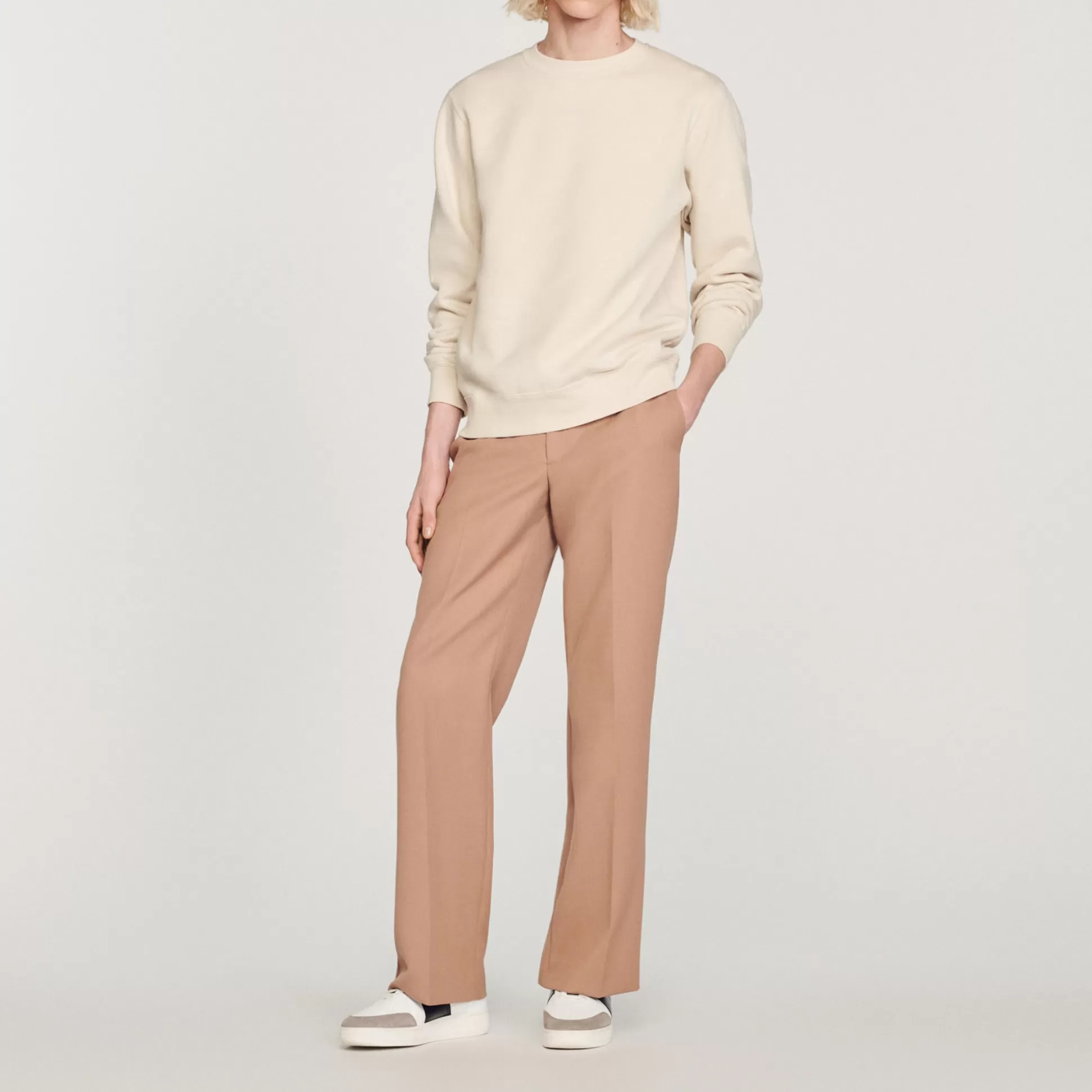 Cheap Sweat Molletonné Brodé Homme Sweats & Joggings