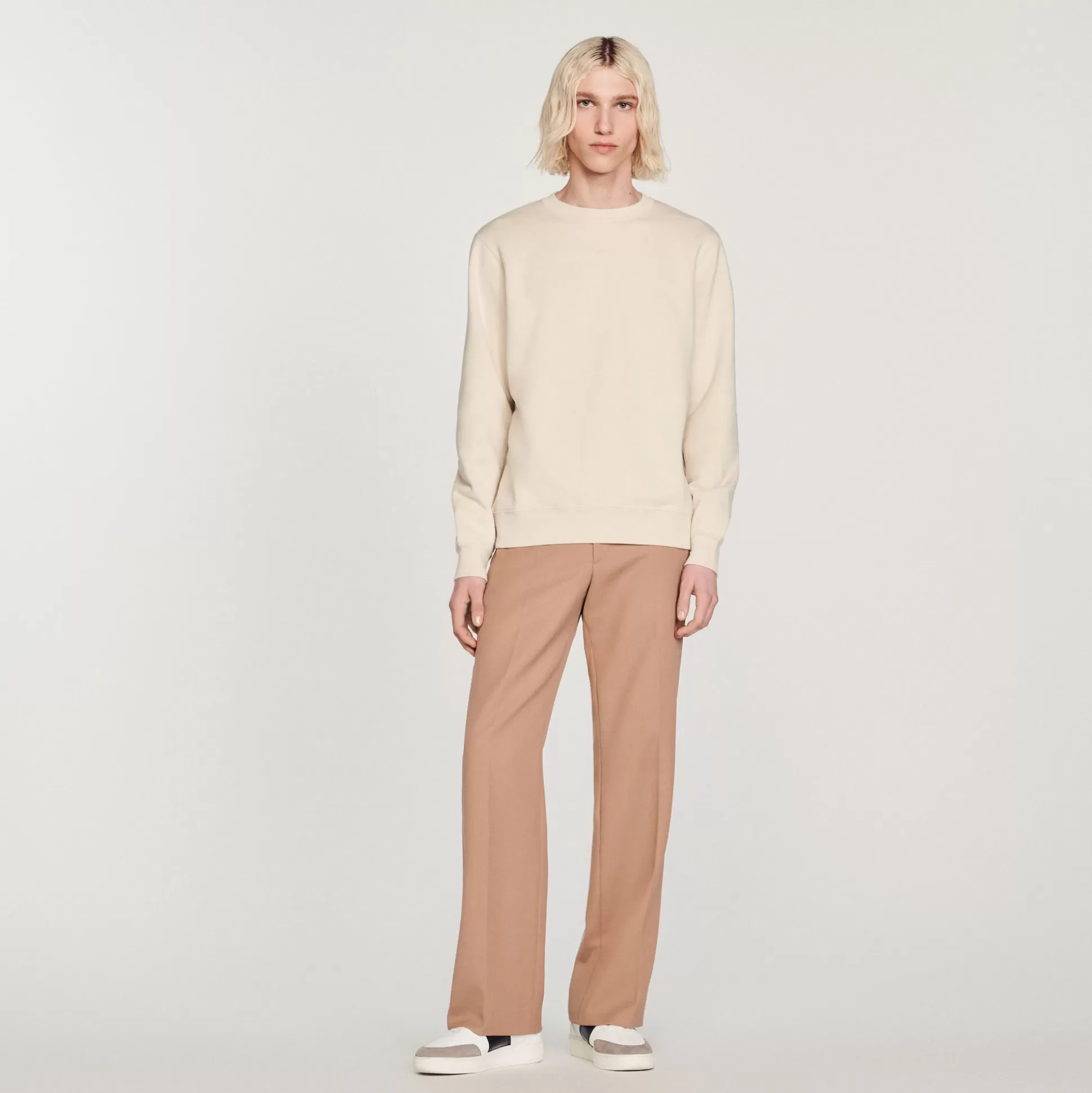 Cheap Sweat Molletonné Brodé Homme Sweats & Joggings