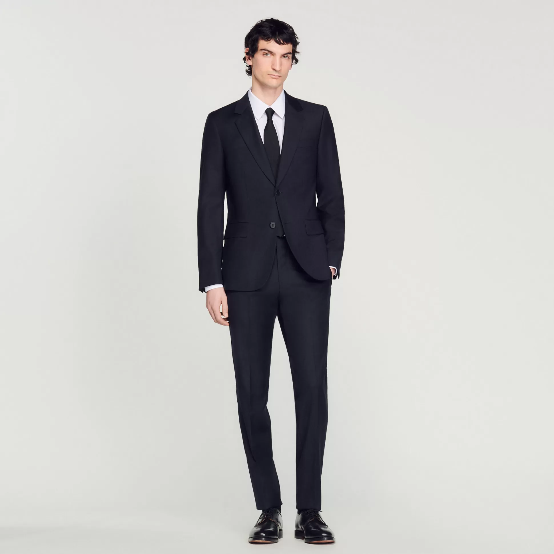 Store Veste De Costume En Laine Vierge Homme Vestes
